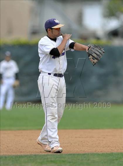 Thumbnail 2 in Notre Dame Prep vs. Archbishop Mitty (Anderson Bat National Classic) photogallery.