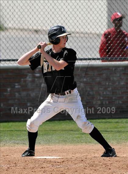 Thumbnail 2 in Notre Dame Prep vs. Archbishop Mitty (Anderson Bat National Classic) photogallery.