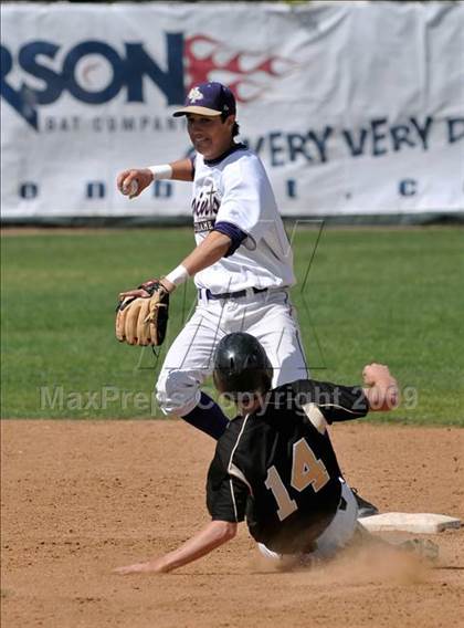 Thumbnail 3 in Notre Dame Prep vs. Archbishop Mitty (Anderson Bat National Classic) photogallery.