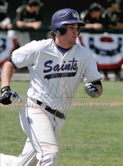Thumbnail 1 in Notre Dame Prep vs. Archbishop Mitty (Anderson Bat National Classic) photogallery.