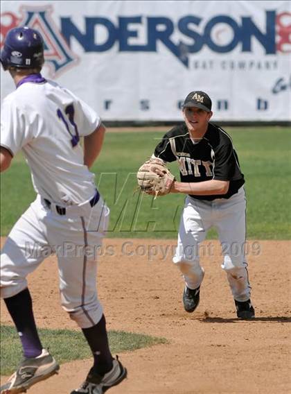 Thumbnail 3 in Notre Dame Prep vs. Archbishop Mitty (Anderson Bat National Classic) photogallery.