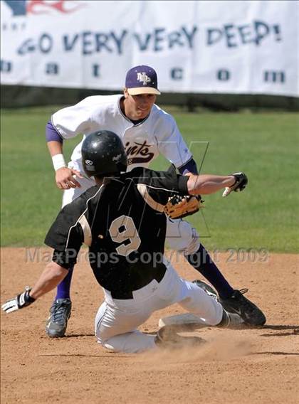Thumbnail 3 in Notre Dame Prep vs. Archbishop Mitty (Anderson Bat National Classic) photogallery.