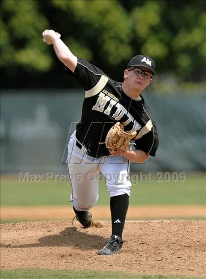 Thumbnail 1 in Notre Dame Prep vs. Archbishop Mitty (Anderson Bat National Classic) photogallery.