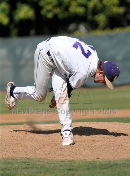 Thumbnail 2 in Notre Dame Prep vs. Archbishop Mitty (Anderson Bat National Classic) photogallery.