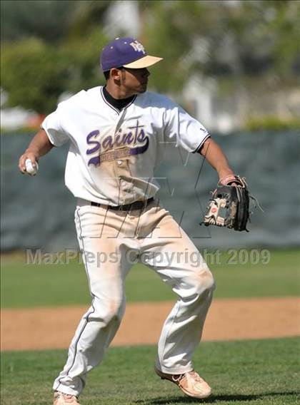 Thumbnail 3 in Notre Dame Prep vs. Archbishop Mitty (Anderson Bat National Classic) photogallery.