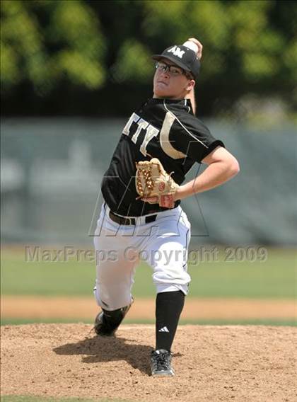 Thumbnail 1 in Notre Dame Prep vs. Archbishop Mitty (Anderson Bat National Classic) photogallery.