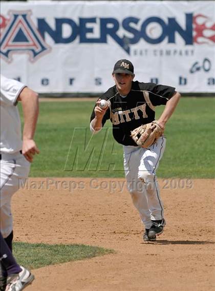 Thumbnail 3 in Notre Dame Prep vs. Archbishop Mitty (Anderson Bat National Classic) photogallery.