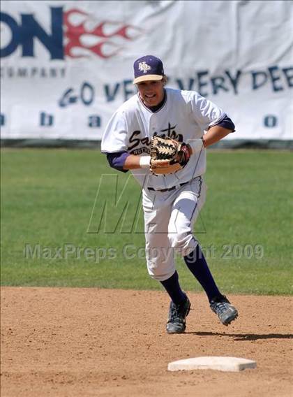 Thumbnail 3 in Notre Dame Prep vs. Archbishop Mitty (Anderson Bat National Classic) photogallery.