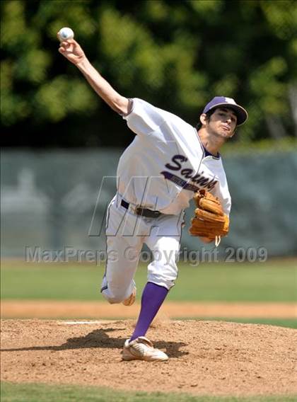 Thumbnail 1 in Notre Dame Prep vs. Archbishop Mitty (Anderson Bat National Classic) photogallery.