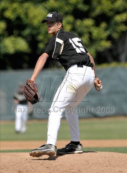 Thumbnail 3 in Notre Dame Prep vs. Archbishop Mitty (Anderson Bat National Classic) photogallery.