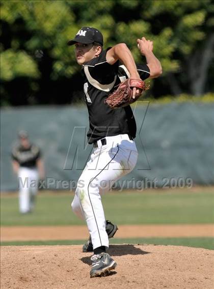 Thumbnail 2 in Notre Dame Prep vs. Archbishop Mitty (Anderson Bat National Classic) photogallery.