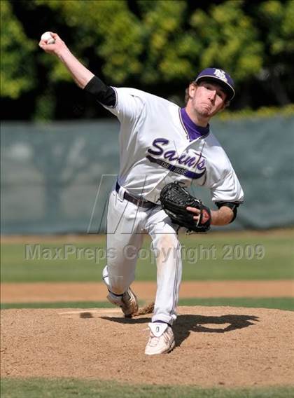 Thumbnail 3 in Notre Dame Prep vs. Archbishop Mitty (Anderson Bat National Classic) photogallery.