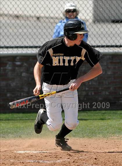 Thumbnail 3 in Notre Dame Prep vs. Archbishop Mitty (Anderson Bat National Classic) photogallery.