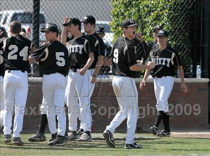 Thumbnail 2 in Notre Dame Prep vs. Archbishop Mitty (Anderson Bat National Classic) photogallery.