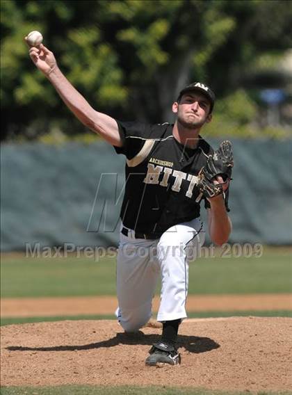 Thumbnail 2 in Notre Dame Prep vs. Archbishop Mitty (Anderson Bat National Classic) photogallery.