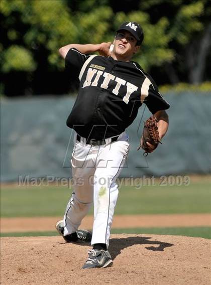 Thumbnail 1 in Notre Dame Prep vs. Archbishop Mitty (Anderson Bat National Classic) photogallery.