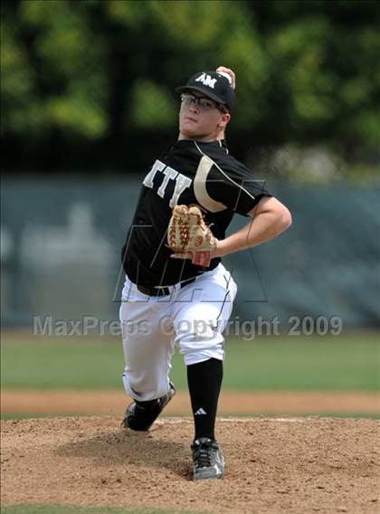 Thumbnail 2 in Notre Dame Prep vs. Archbishop Mitty (Anderson Bat National Classic) photogallery.