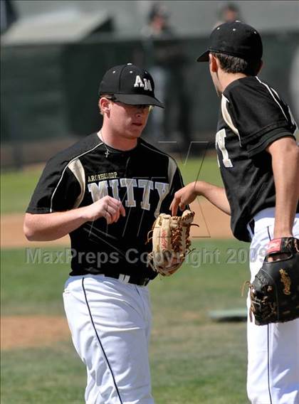 Thumbnail 3 in Notre Dame Prep vs. Archbishop Mitty (Anderson Bat National Classic) photogallery.