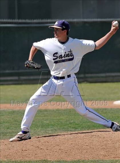 Thumbnail 2 in Notre Dame Prep vs. Archbishop Mitty (Anderson Bat National Classic) photogallery.