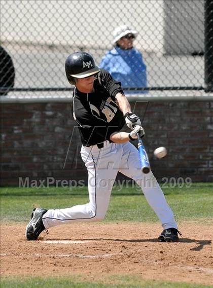Thumbnail 1 in Notre Dame Prep vs. Archbishop Mitty (Anderson Bat National Classic) photogallery.