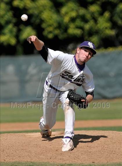 Thumbnail 1 in Notre Dame Prep vs. Archbishop Mitty (Anderson Bat National Classic) photogallery.