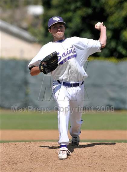 Thumbnail 1 in Notre Dame Prep vs. Archbishop Mitty (Anderson Bat National Classic) photogallery.