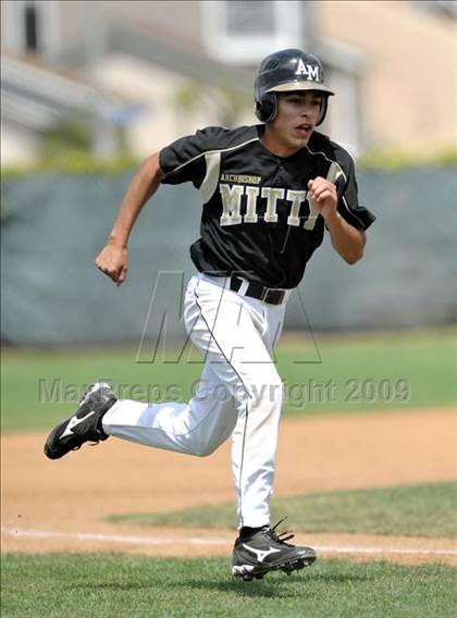 Thumbnail 1 in Notre Dame Prep vs. Archbishop Mitty (Anderson Bat National Classic) photogallery.