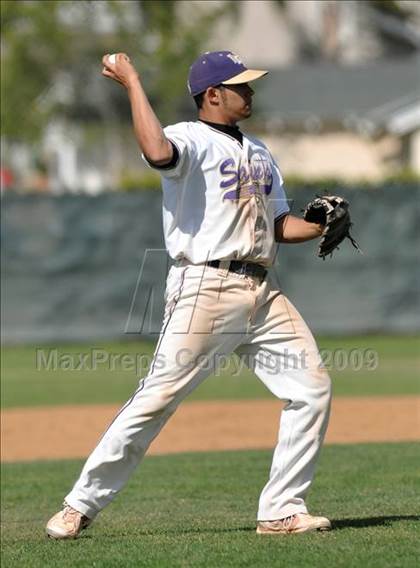 Thumbnail 3 in Notre Dame Prep vs. Archbishop Mitty (Anderson Bat National Classic) photogallery.