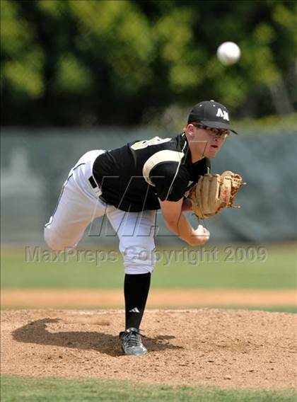 Thumbnail 3 in Notre Dame Prep vs. Archbishop Mitty (Anderson Bat National Classic) photogallery.