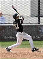 Mitty's Stephen Meade watches a homer against Notre Dame Prep in Anderson Bat Classic.