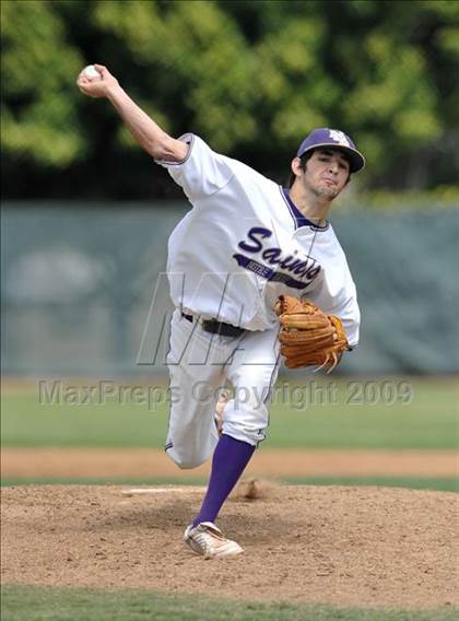 Thumbnail 1 in Notre Dame Prep vs. Archbishop Mitty (Anderson Bat National Classic) photogallery.