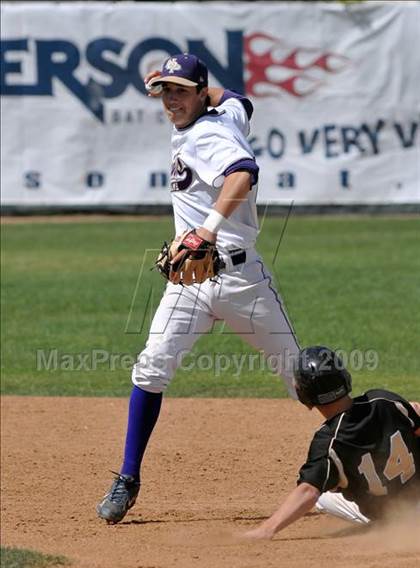 Thumbnail 1 in Notre Dame Prep vs. Archbishop Mitty (Anderson Bat National Classic) photogallery.