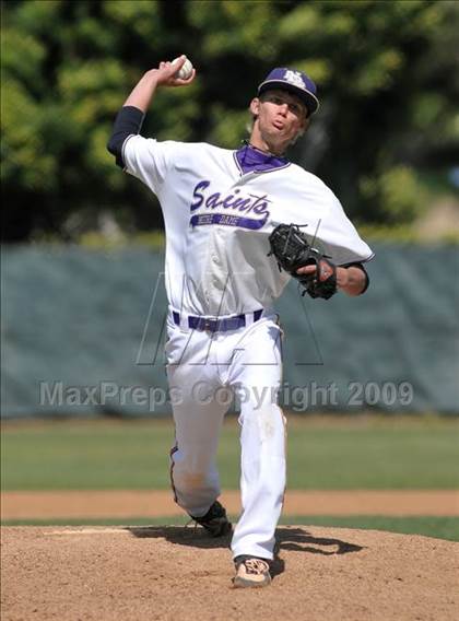 Thumbnail 3 in Notre Dame Prep vs. Archbishop Mitty (Anderson Bat National Classic) photogallery.