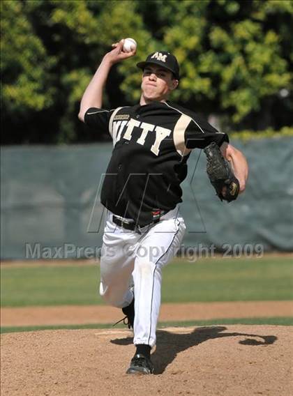 Thumbnail 2 in Notre Dame Prep vs. Archbishop Mitty (Anderson Bat National Classic) photogallery.