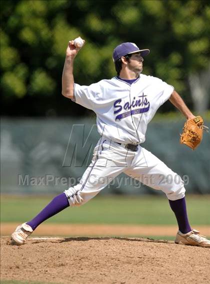 Thumbnail 2 in Notre Dame Prep vs. Archbishop Mitty (Anderson Bat National Classic) photogallery.