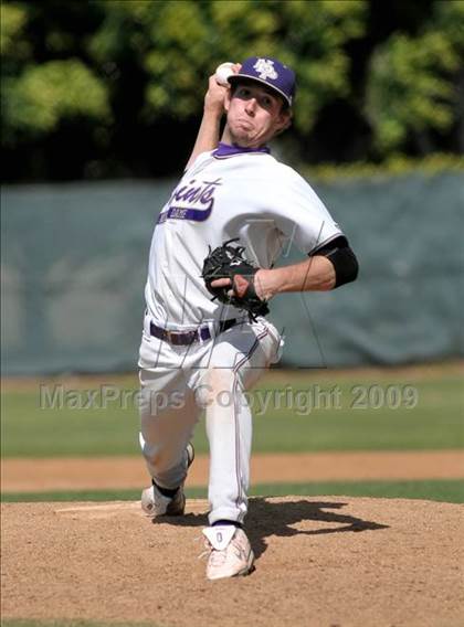 Thumbnail 1 in Notre Dame Prep vs. Archbishop Mitty (Anderson Bat National Classic) photogallery.