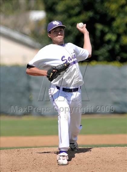 Thumbnail 1 in Notre Dame Prep vs. Archbishop Mitty (Anderson Bat National Classic) photogallery.