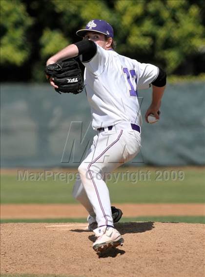 Thumbnail 3 in Notre Dame Prep vs. Archbishop Mitty (Anderson Bat National Classic) photogallery.