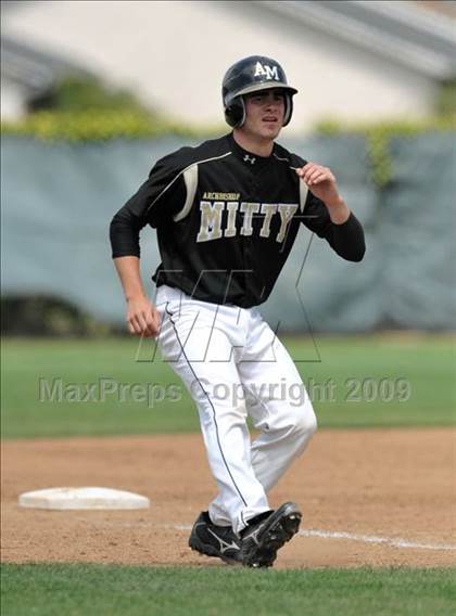 Thumbnail 2 in Notre Dame Prep vs. Archbishop Mitty (Anderson Bat National Classic) photogallery.