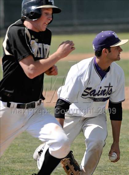 Thumbnail 1 in Notre Dame Prep vs. Archbishop Mitty (Anderson Bat National Classic) photogallery.