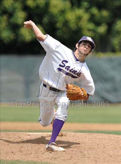 Thumbnail 2 in Notre Dame Prep vs. Archbishop Mitty (Anderson Bat National Classic) photogallery.