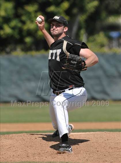 Thumbnail 1 in Notre Dame Prep vs. Archbishop Mitty (Anderson Bat National Classic) photogallery.