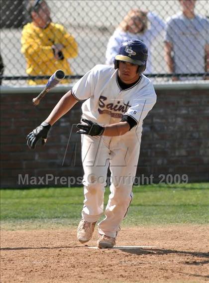 Thumbnail 2 in Notre Dame Prep vs. Archbishop Mitty (Anderson Bat National Classic) photogallery.