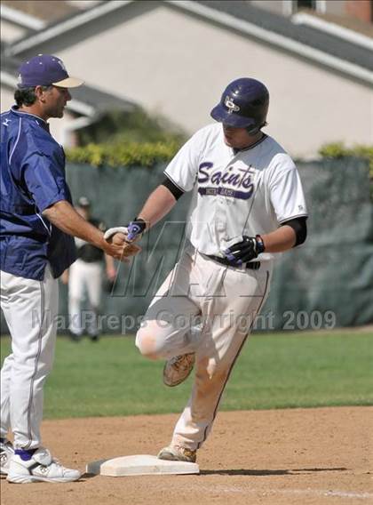 Thumbnail 1 in Notre Dame Prep vs. Archbishop Mitty (Anderson Bat National Classic) photogallery.