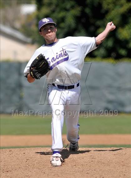 Thumbnail 2 in Notre Dame Prep vs. Archbishop Mitty (Anderson Bat National Classic) photogallery.