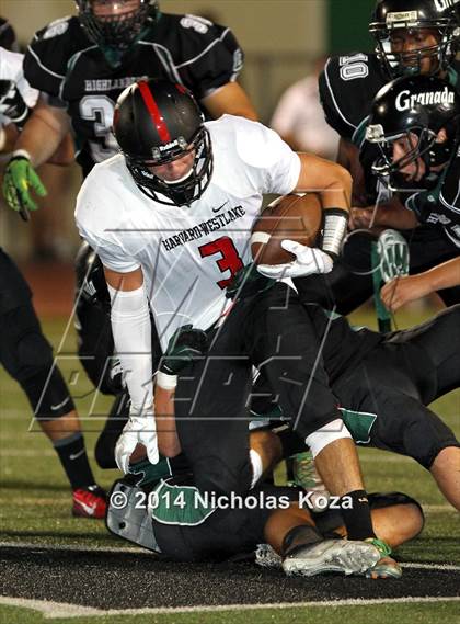 Thumbnail 1 in Harvard-Westlake vs. Granada Hills photogallery.