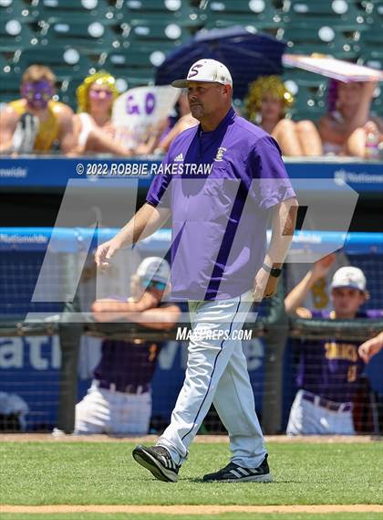 Thumbnail 3 in Valley Mills vs. Shiner (UIL 2A Baseball Final) photogallery.