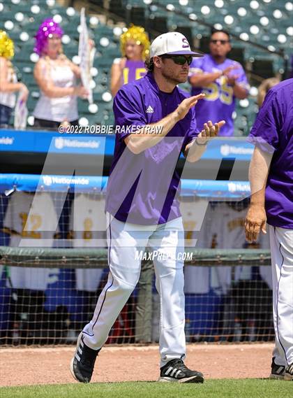 Thumbnail 1 in Valley Mills vs. Shiner (UIL 2A Baseball Final) photogallery.