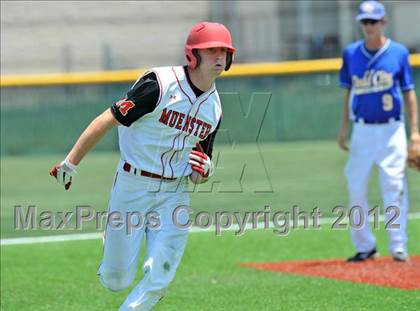 Thumbnail 3 in Muenster vs. Dodd City (UIL 1A Region 2 Quarterfinal Playoff) photogallery.