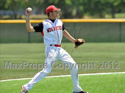 Thumbnail 3 in Muenster vs. Dodd City (UIL 1A Region 2 Quarterfinal Playoff) photogallery.